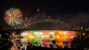Sydney New Year Eve Fireworks Display Show At The Harbour Bridge New Years Eve Fireworks Sydney New Years Eve Harbor Bridge