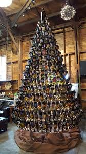 Can you draw some wine from this? Christmas Tree Made With Upside Down Wine Bottles Picture Of Dunham Cellars Walla Walla Tripadvisor