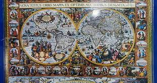Ravensburger Puzzle 9000 Piece Big World Map 1611 Peter Van Den Keene 17 802 5 Antique Map Old World Maps Vintage Maps
