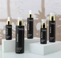Conjunto de botellas cosméticas de vidrio personalizado ...