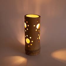 Bamboo Table Lamp Etsy Bamboo Lamp Bamboo Light Bamboo Diy