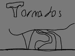 The u shaped lines should be a little closer together on each. Hwo To Draw A Tornado Tynker