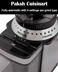 It offers complete stainless steel design whereas t's modern look makes it perfect to fit almost every single kitchen. Paksh Cuisinart Dbm 8 Supreme Automatic Burr Mill Coffee Grinder Review