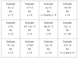 Identify in the given expressions, terms which are not constants. Math Love Bloglovin Evaluating Algebraic Expressions Algebraic Expressions Evaluating Expressions
