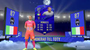 | fifa mobile ▻get your cheap msp/psn codes here! Fifa 20 Walkout Toty Nominee Bonucci In A Pack Youtube