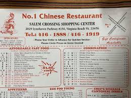 Enter address for a no. Number 1 Chinese 2029 Lynnhaven Pkwy 250 In Virginia Beach Restaurant Menu And Reviews