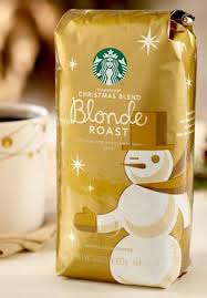 Starbucks Christmas Blend Blonde Roast Starbucks Coffee Company Bag Of Whole Bean Coffee Starbucks Christmas Starbucks Holiday Coffee