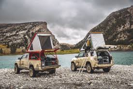 You can use a ladder rack to secure a roof top tent, watercraft like kayaks and canoes, or mount lightweight cargo. Rooftop Tents The 9 Best Car Top Tents For Camping Sunset Magazine