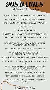 Halloween Movie Tv Episode Roundup Hulu Netflix Disney Plus Amazon Prime More Gathered Living In 2021 Disney Plus Classic Halloween Movies Halloween Movies