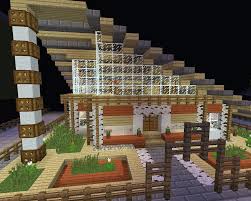 This is called the ultimate wooden house because everything is constructed from wood. Minecraft Ideas The Exterior Of A Modern House Mostly Birch Wood