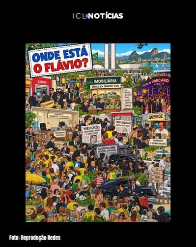 Após fuga de Flávio Bolsonaro do Brasil, memes tomam conta das redes sociais. Confira alguns deles.