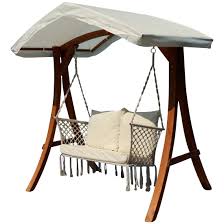 Hollywoodschaukeln sind der inbegriff von wohliger entspannung im freien. Design Hollywood Schaukel Mit Sitzbank Waikiki Aus Holz Larche Mit Dach As Gartentraum At