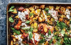 Melissa Clark Gets Chicken Harissa Chicken Sheet Pan Suppers Sheet Pan Recipes