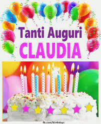 Tanti Auguri Claudia Immagine Gif Biglietti D Auguri Di Compleanno It Hbday Art Auguri Di Buon Compleanno Buon Compleanno Immagini Di Compleanno