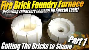 fire brick metal foundry furnace