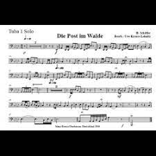 Leider hat noch keiner diesen artikel bewertet. Die Post Im Walde Heinrich Schaffer Arr Uwe Krause Lehnitz Blasorchester Noten Partituren Hebu Musikverlag Gmbh