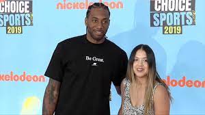 Kawhi leonard in action during a game between san antonio spurs and indiana pacers on kawhi leonard facts. Kawhi Leonard Being Scolded Kids Choice Sports 2019 Orange Carpet Youtube