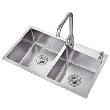 Aarvik industries stainless steel double bowl kitchen sink ₹ 18,000. Silvery Stainless Steel Sink Kitchen Sink Double Bowl At Price Range 10 20 Usd Box In China Id 5613783