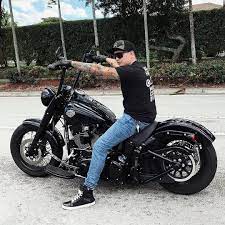 Motorcycle Harley Softail Slim Softail Slim Harley Bobber
