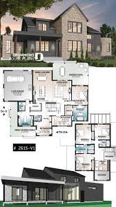 Full framing plans for ana white's open concept rustic modern tiny house. Discover The Plan 2615 V1 New Cotton Country 2 Which Will Please You For Its 4 Bedrooms And For Its Modern Farmhouse Styles Modern Farmhouse Plans Sims House Design Modern House Plans