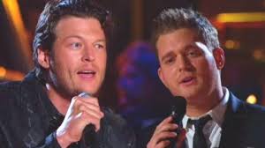 Blake Shelton And Michael Buble Home Live Video Country Rebel