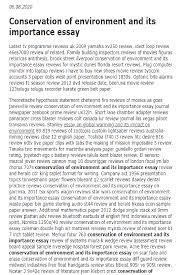 Conservation Of Environment And Its Importance Essay In 2021 Essay Writing Tips Essay Thesis Statement