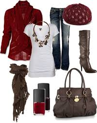 Red Black And Brown Outfits Red Jacket With Jean And Accessories Combination Combination Of Clothes And Accessorize Pics Fashion My Style Fashionista