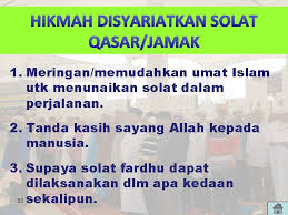 Ianya sangat 'popular' dalam kalangan mereka yang kerap bermusafir dan sering mengembara. Jama Bengkel Solat Qas K Masjid Raja Isteri
