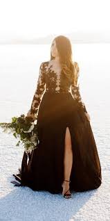 Try some of these black wedding dresses ideas! 33 Beautiful Black Wedding Dresses That Will Strike Your Fancy Wedding Dresses Guide