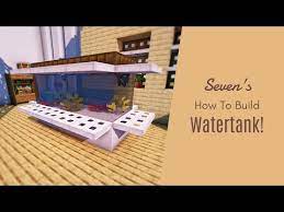 マインクラフト 実際に魚が泳げる水槽の作り方 家具建築 youtube マインクラフト マインクラフトの建物 マインクラフトの家
