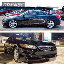 Has anyone tried this size on the 8th gen. 2012 Honda Accord Lx S With 20x9 Vossen Cv3 And Hankook 235x30 On Lowered Adj Coil Overs 606 Fitment Industries