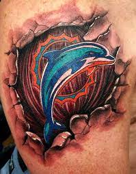 Celebrate your miami dolphins fandom with these temporary tattoos! My Dolphin Tearaway Shoulder Tattoo Body Art Tattoos Tattoo Sleeve Men Shoulder Tattoo