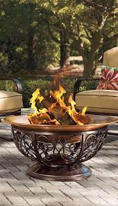 Outdoor Copper Fire Pit Grandin Road Copper Fire Pit Cool Fire Pits Fire Pit