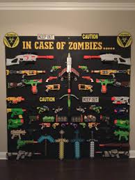 The gun fires when the wearer flexes their forearm. Nerf Storage Ideas A Girl And A Glue Gun
