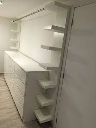 Dressing Avec Trois Meubles Ikea Malm Deux Meubles Ikea Lack Et Une Trinougatine Blabbla Storage Furniture Bedroom Home Decor Furniture Diy Bedroom Storage