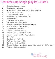 Post Break Up Playlist 1 Breakup Songs Breakup Playlist Mood Songs