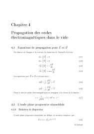 Cette onde ne se déplace pas. Chapitre 4 Propagation Des Ondes Electromagnetiques