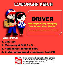 Info loker solo merupakan aplikasi lowongan kerja online terbaru yang memberikan beberapa informasi terkait. Tiki Serang Dan Rangkasbitung Membuka Lowongan Driver Check Disini Info Nya Serangid