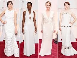 Image result for white gowns at the oscars