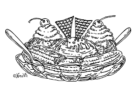 Simply do online coloring for ice cream sundae coloring pages directly from your gadget, support for ipad, android tab or using our web feature. Ice Cream Parlor Coloring Pages Download And Print For Free