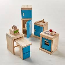 Plan Toys Kitchen Dollhouse Furniture Crate And Barrel In 2020 Dollhouse Furniture Plans Kids Wooden Toys Dollhouse Furniture