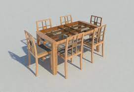 A dining table sketch with some dimensions. Revitcity Com Object Dinning Room Table And Chairs