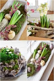 Dekoideen Fur Den Fruhling Fruhjahr Diy Mit Narzissen Tulpen Hyazinthen Deko Mit Natur Selbe Dekoideen Fruhling Ostern Tischdekoration Naturlich Dekorieren