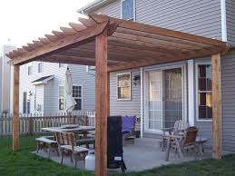 Backyard discovery 1802513 wooden sturdy pergola, 10' x 14', cedar stained. Affordable And Cost Effective Pergola Attached To House Pergola Gazebos