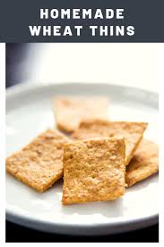 Homemade Wheat Thins Recipe Recipe In 2020 Recipes Christmas Recipes Appetizers Halloween Food Appetizers