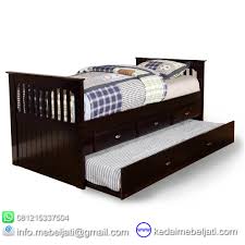 Pembayaran mudah, pengiriman cepat & bisa cicil 0%. Tempat Tidur Laci Sorong Untuk Kamar Anak Desain Modern Minimalis