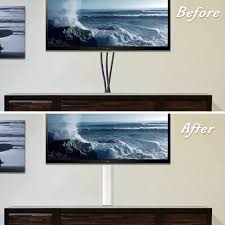 Here's a bit of good news though. Cable Cover 6 Packs 70 8 Wall Mount Tv Cable Management Cord Raceway Conceal Kit To Hide Cables Cords White Walmart Canada