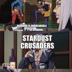 Abbacchio Joins The Kicking Blank Template Imgflip