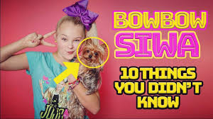 What is jojo siwa's real name? Jojo Siwa 10 Things You Didn T Know About Bowbow Siwa Youtube