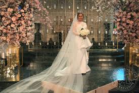 Create a free profile to get unlimited access to exclusive videos, sweepstakes leeanne said that she's thinking about wearing a dress for her wedding ceremony and is considering changing into a pantsuit for the reception. All About Leeanne Locken S Two Regal Wedding Looks And Those 3 Million Emerald Jewels Wedding Looks Wedding Dresses Wedding